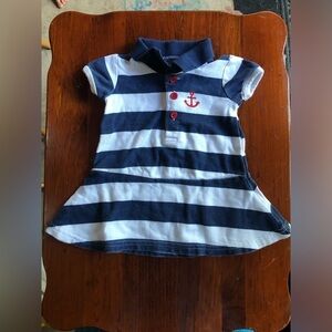Wan-a-beez 0-3month baby girl sailor dress